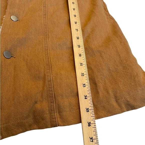 Lost in Lunar Mustard/Marigold Women’s Utility Jacket-Size XS-Oversized - Picture 12 of 12